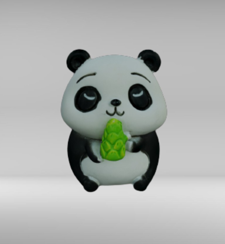 三维熊猫模型