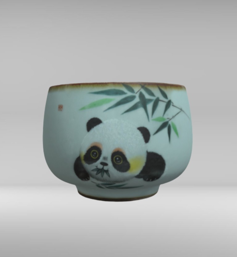 熊猫茶杯